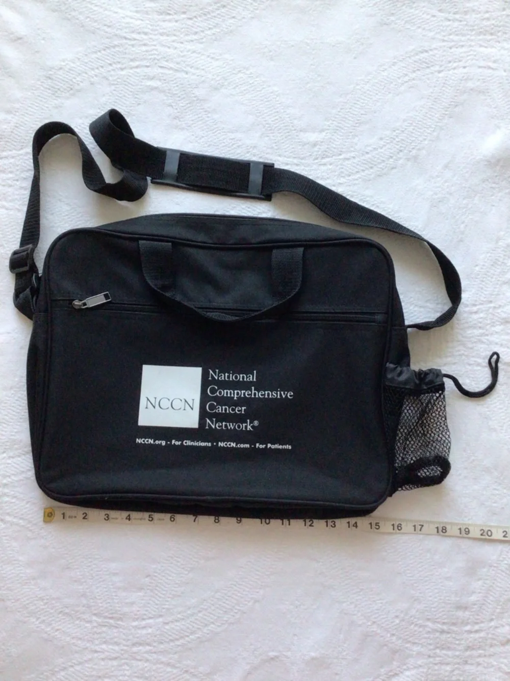 Black Laptop Bag with Adjustable Shoulder Strap